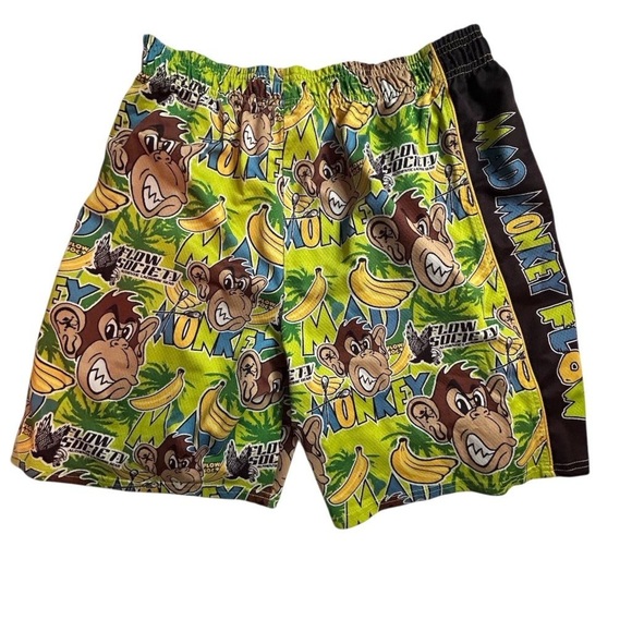 Flow Society kids  Mad Monkey Lacrosse Shorts Multicolor Size Large youth - Picture 5 of 11